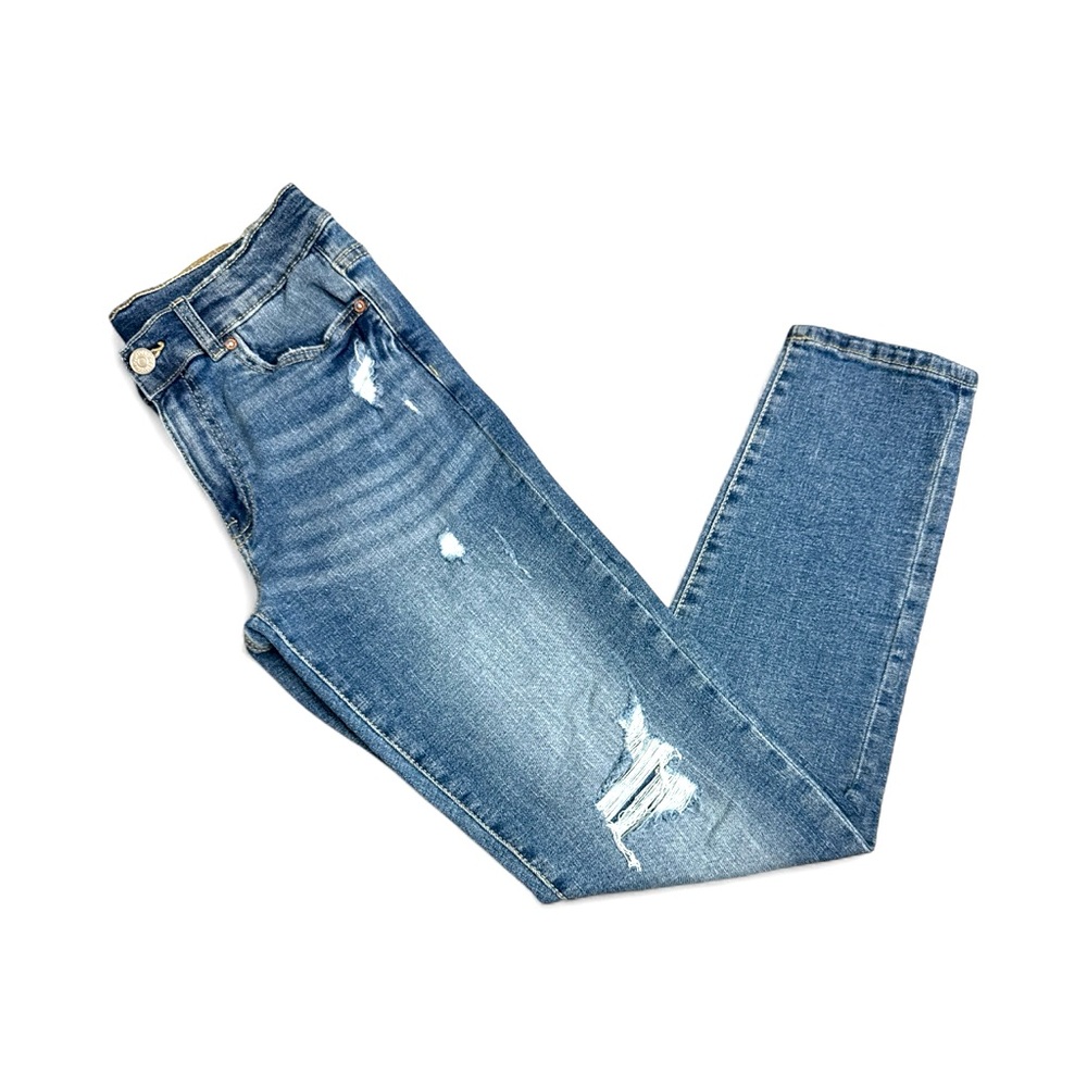 ZARA BOYS Distressed BLUE Denim Jeans